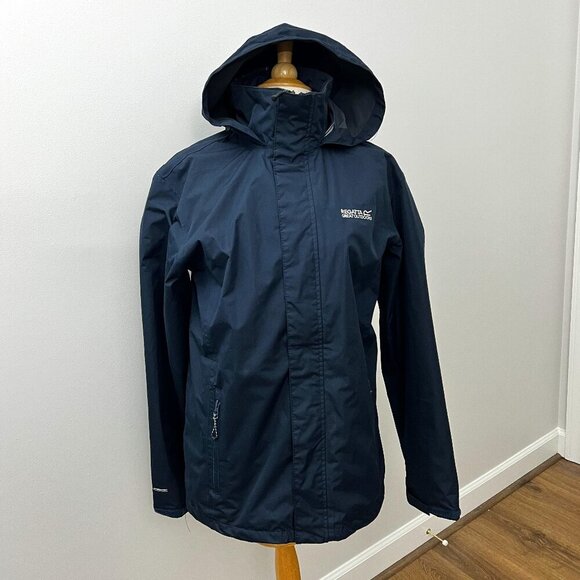 Regatta Men's Modern Rain Jacket Windbreaker Shell Navy Sz M - Picture 1 of 11